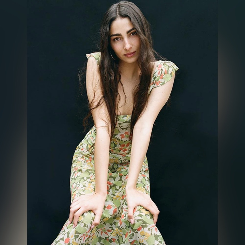 REALISATION PAR The Lila Dress Meadow Print size L - Picture 2 of 9